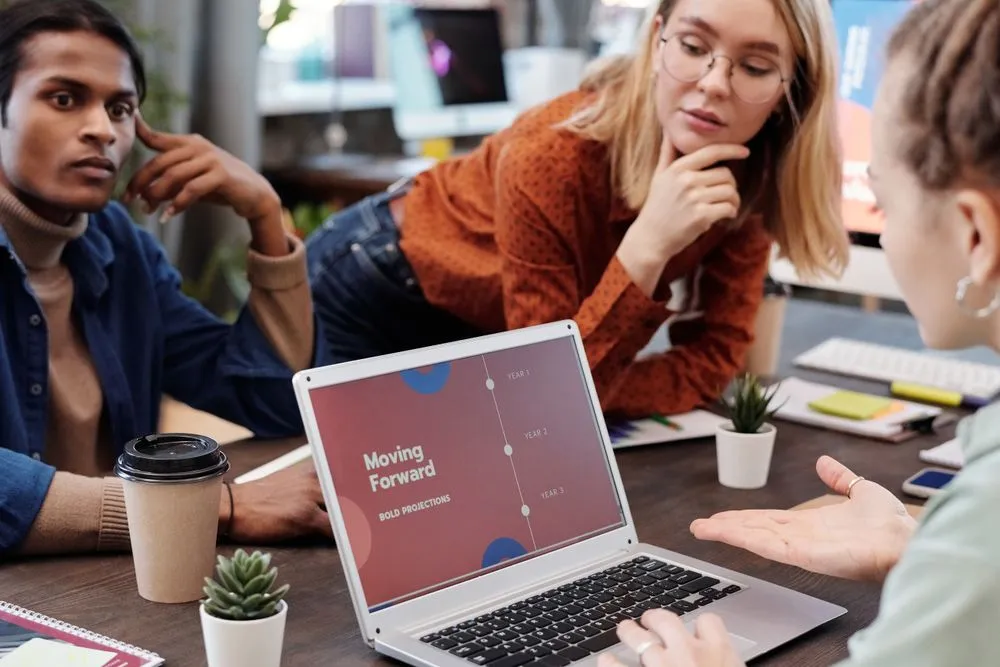 Collaborazione su un progetto di lavoro
